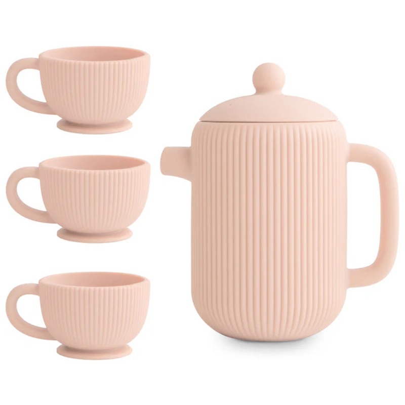 Silicone Tea Play Set Blush