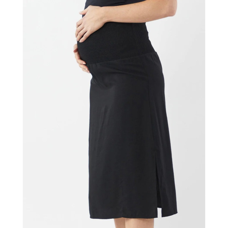 The Midi Skirt Black XS
