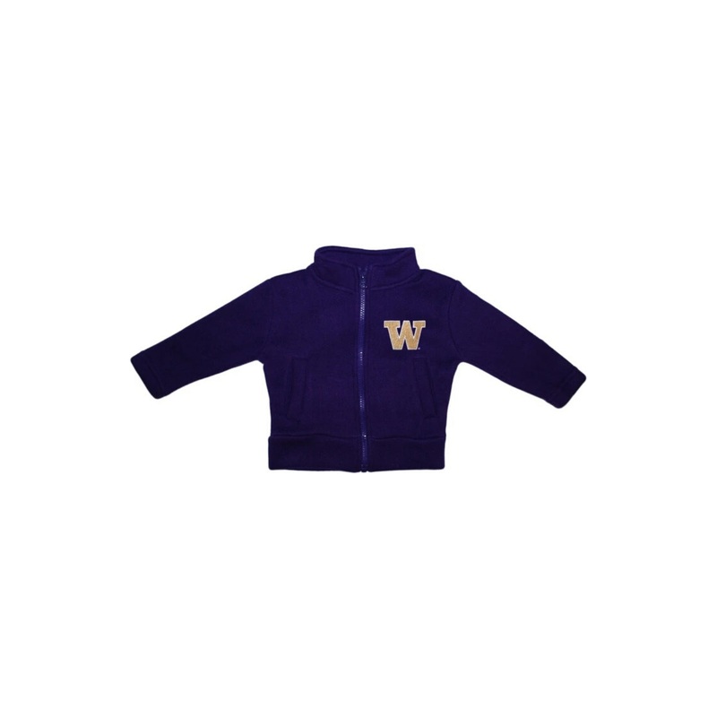 University of Washington Polar Fleece Zipper Jacket 9-12M