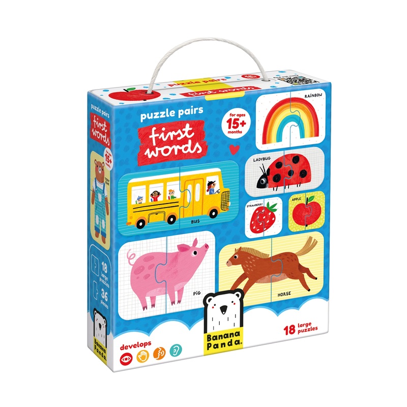 Banana Panda Puzzle Pairs First words