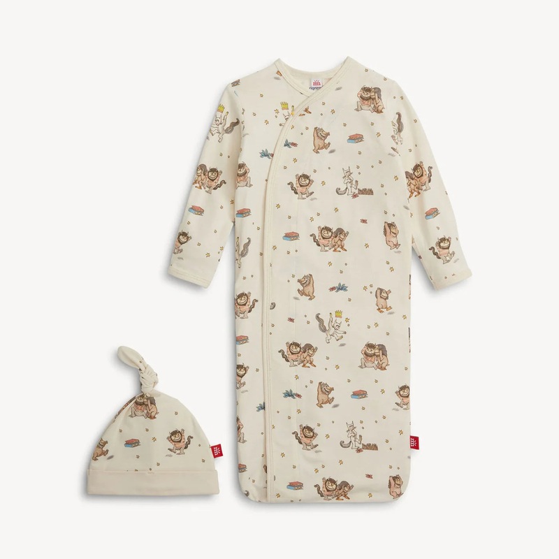 Magnetic Gown + Hat Set NB – 3M