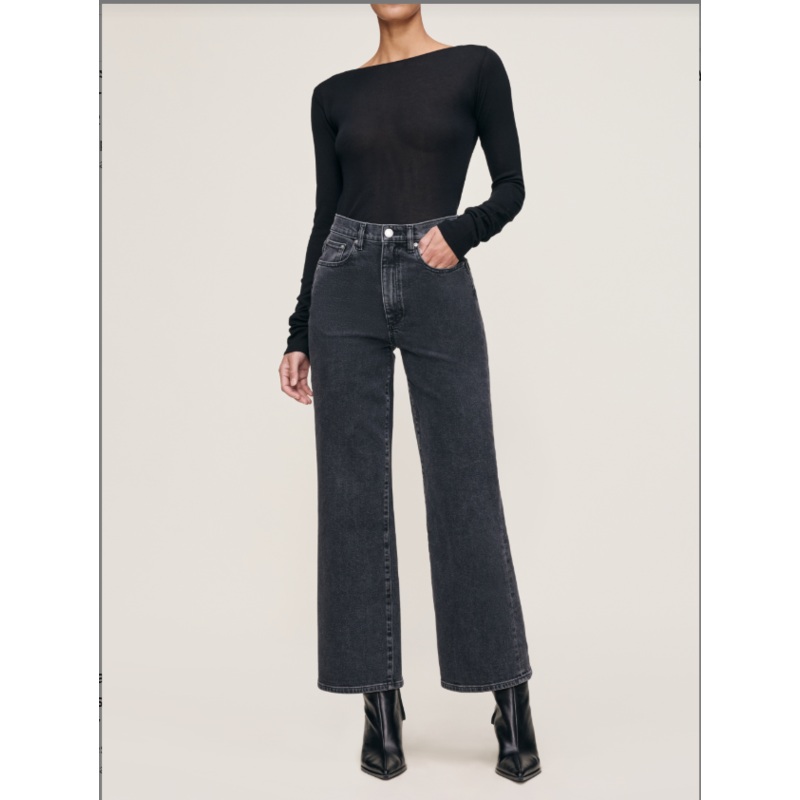 Maternity Karmine Refined Wide Leg Dark Haze 24