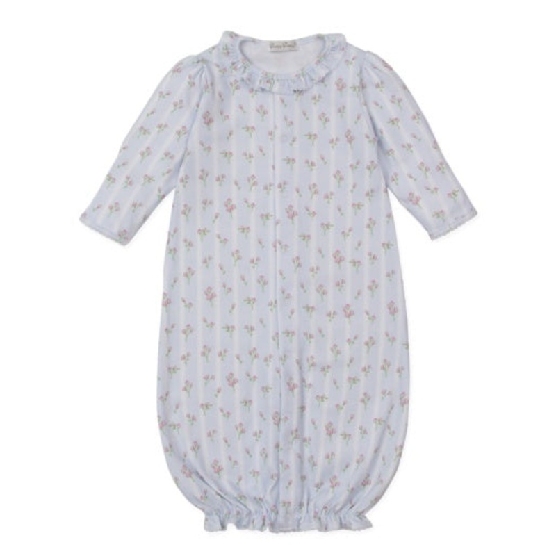 Ribbon Bouquet Convertible Giwn Lt.Blue NB
